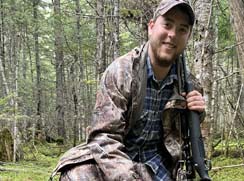 black bear hunting at lodge in northern maine