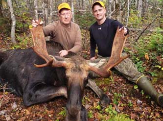 black bear hunting at lodge in northern maine